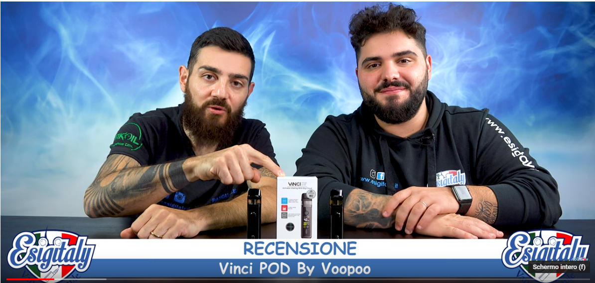 Video Recensione Vinci Pod By Voopoo