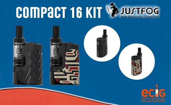 Compact 16, il nuovo Kit Justfog (Anteprima)