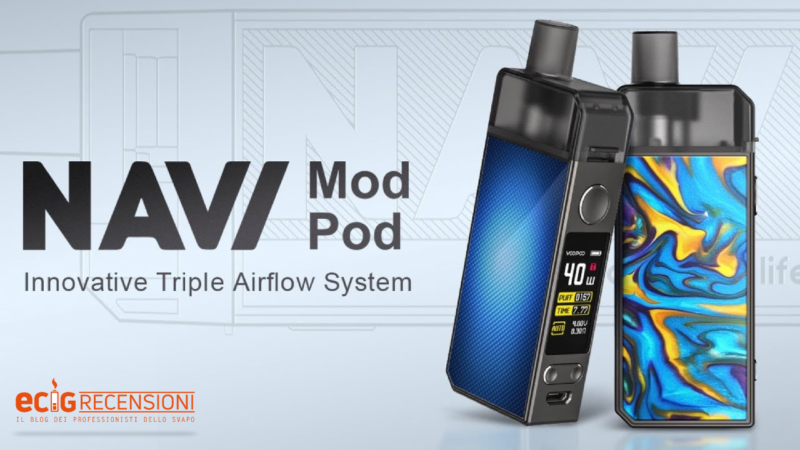Navi Voopoo, la Pod Mod con tre livelli di flusso d’aria (Recensione)