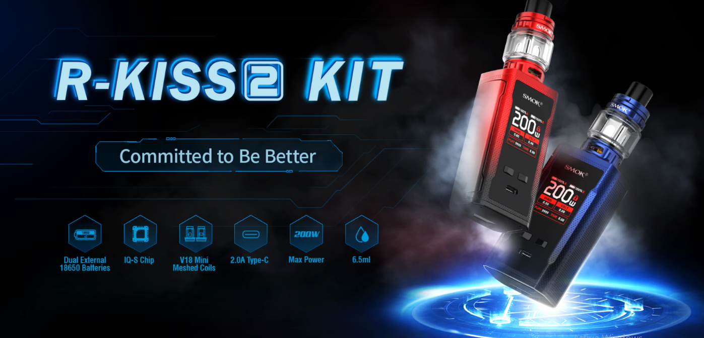 SMOK R-KISS 2 Kit (Recensione e anteprima funzioni e caratteristiche)